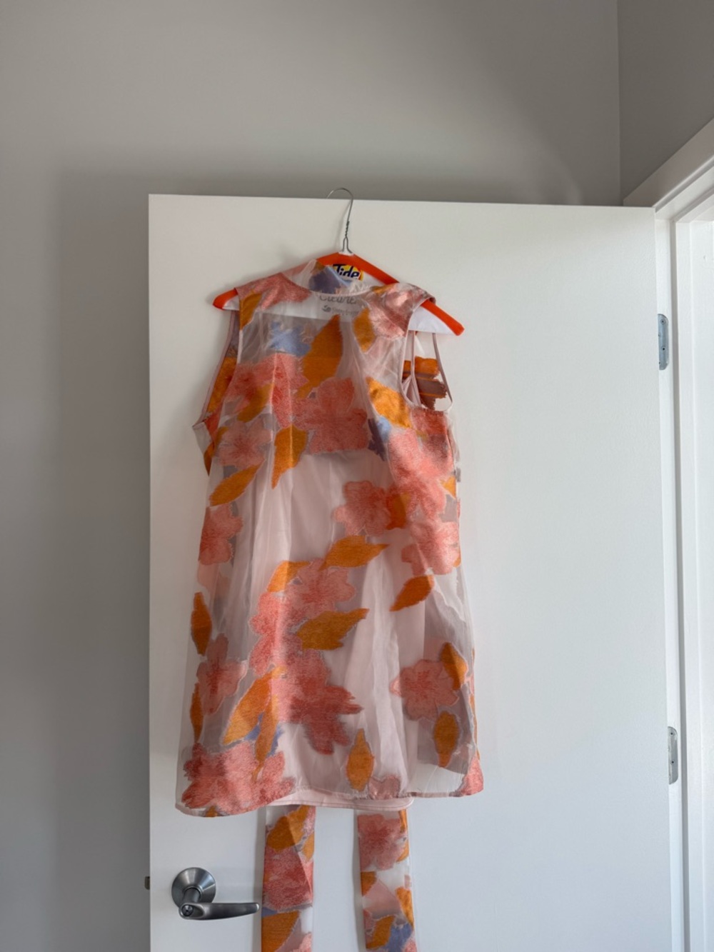 STAUD Albee Mini Dress in Spring Day